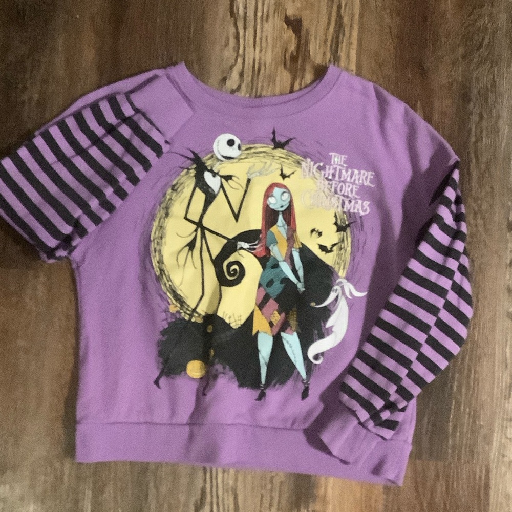 Disney Purple The Nightmare Before Christmas Top